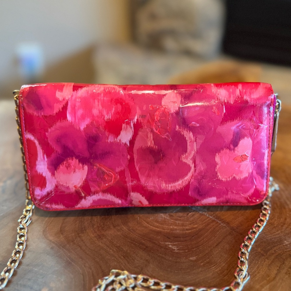 Louis Vuitton Monogram Vernis Ikat Flower Zippy Around Long Wallet - Picture 4 of 17